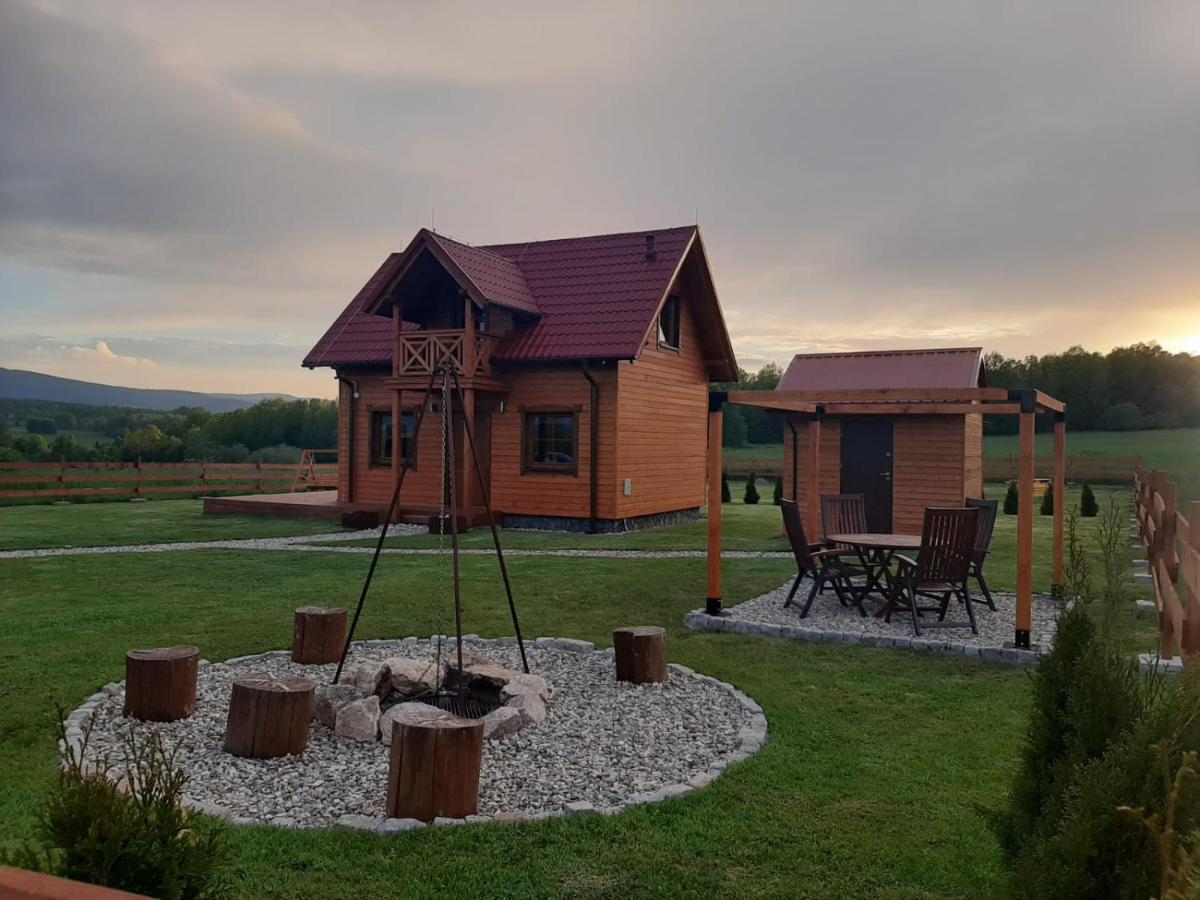 Drewniane Domki Z Prywatnym Jacuzzi I Widokiem Na Gory - Klimatyczny Kompleks W Gorach Izerskich #Widogruszka Grudza Bagian luar foto