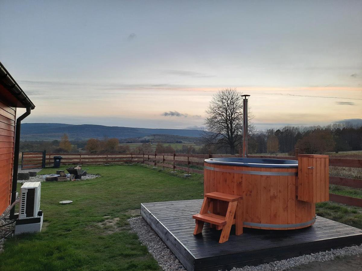 Drewniane Domki Z Prywatnym Jacuzzi I Widokiem Na Gory - Klimatyczny Kompleks W Gorach Izerskich #Widogruszka Grudza Bagian luar foto