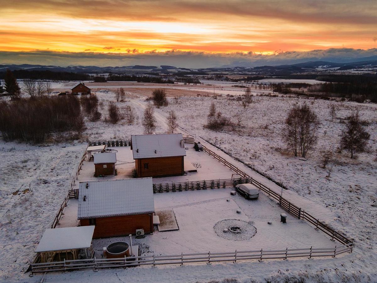 Drewniane Domki Z Prywatnym Jacuzzi I Widokiem Na Gory - Klimatyczny Kompleks W Gorach Izerskich #Widogruszka Grudza Bagian luar foto