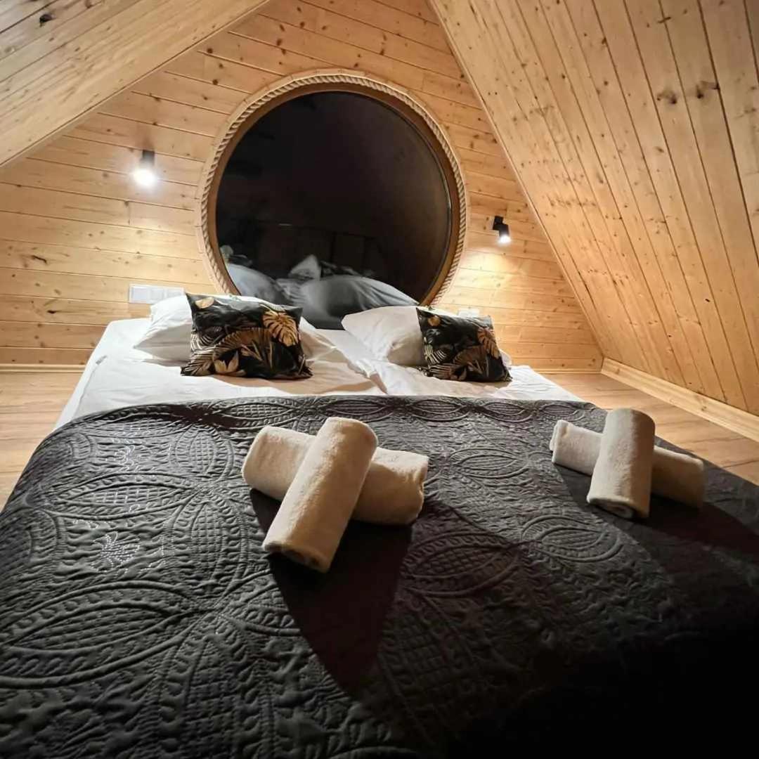 Drewniane Domki Z Prywatnym Jacuzzi I Widokiem Na Gory - Klimatyczny Kompleks W Gorach Izerskich #Widogruszka Grudza Bagian luar foto
