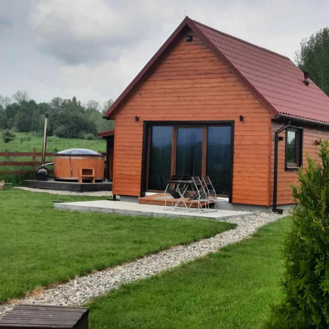 Drewniane Domki Z Prywatnym Jacuzzi I Widokiem Na Gory - Klimatyczny Kompleks W Gorach Izerskich #Widogruszka Grudza Bagian luar foto